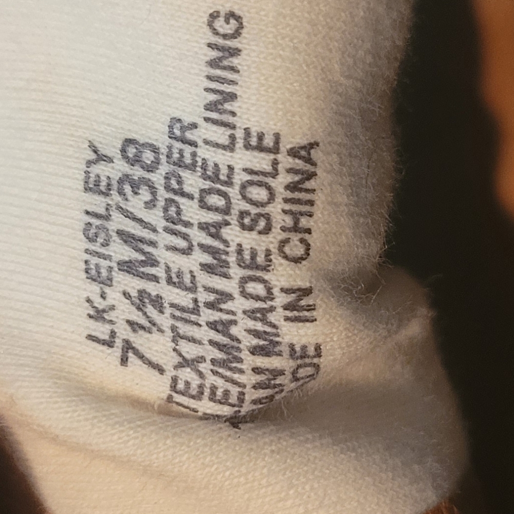 Womens lucky brand lK-EISLEY salt washed canvas